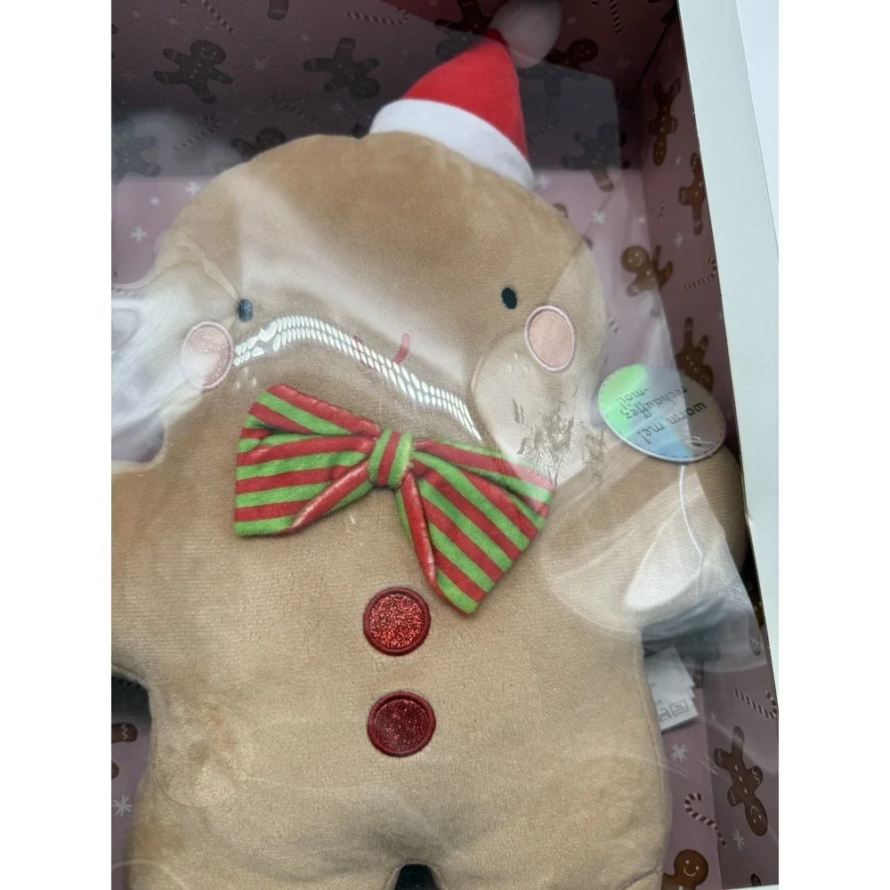 Plush Gingerbread Man‎ Heat & Hug-Snuggle Buddy Australia- Christmas 2023